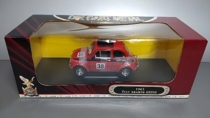 FIAT ABARTH 695SS ミニカー 1/18 Amazon | ROAD Signature 1/18 FIAT ABARTH 695SS 1963年 #38